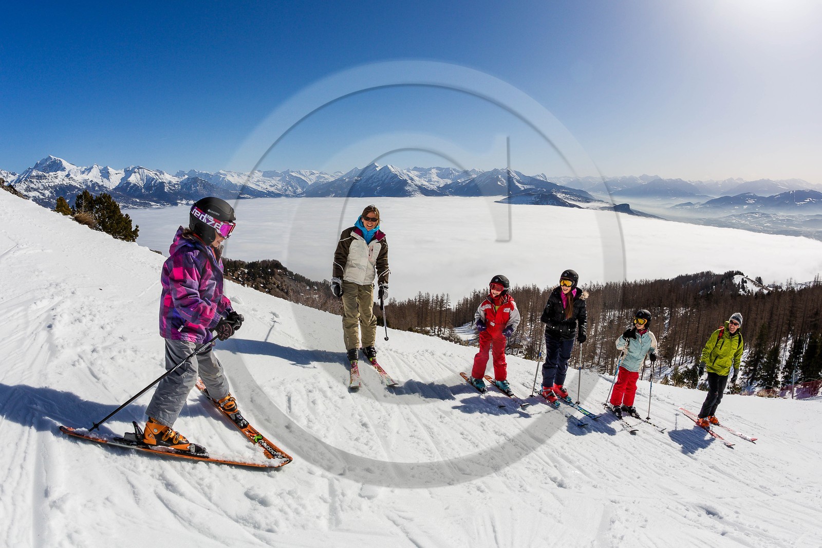 vallée du Champsaur, station de ski de Laye-en-Champsaur